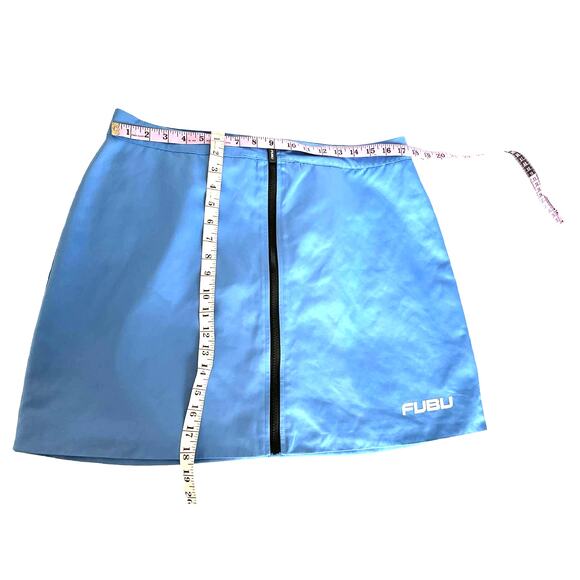 Fubu‎ x Forever 21 Short Skirt Blue Plus  OX  NWT - Picture 3 of 4